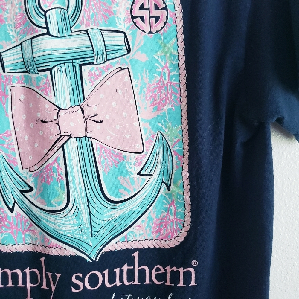 Simply Southern Anchor Short Sleeve T-Shirt - Picture 3 of 7